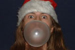 Santa's Coal Bubble Gum