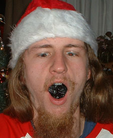 Santa's Coal Bubble Gum